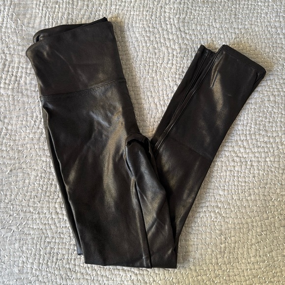 Spanx leather look leggings - Picture 1 of 2